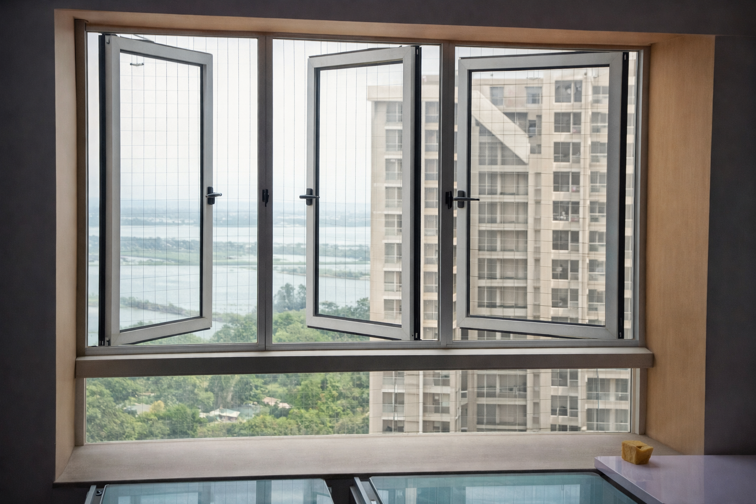 Window grill installation